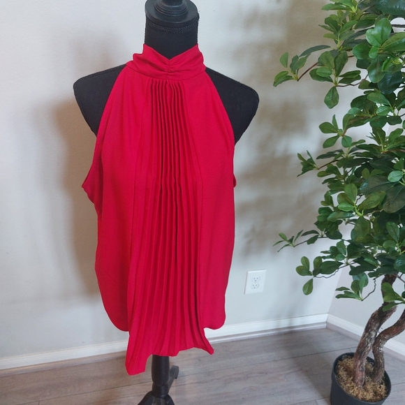 7AVENUE Women's Red Top Size Large. NWT - Picture 9 of 9